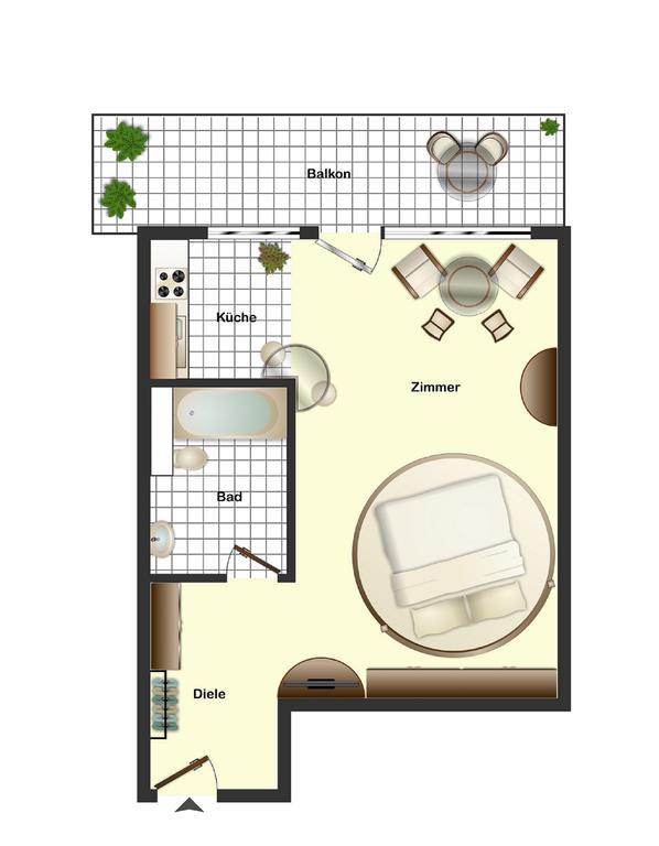 City Und Messe Apart Furth Nurnberg Apartment Ngoại thất bức ảnh